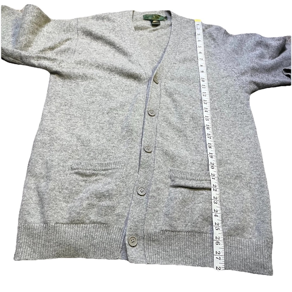 VTG Santa Barbara Racquet Club By‎ Ralph Lauren Wool Knit Cardigan  V Neck - Picture 8 of 8